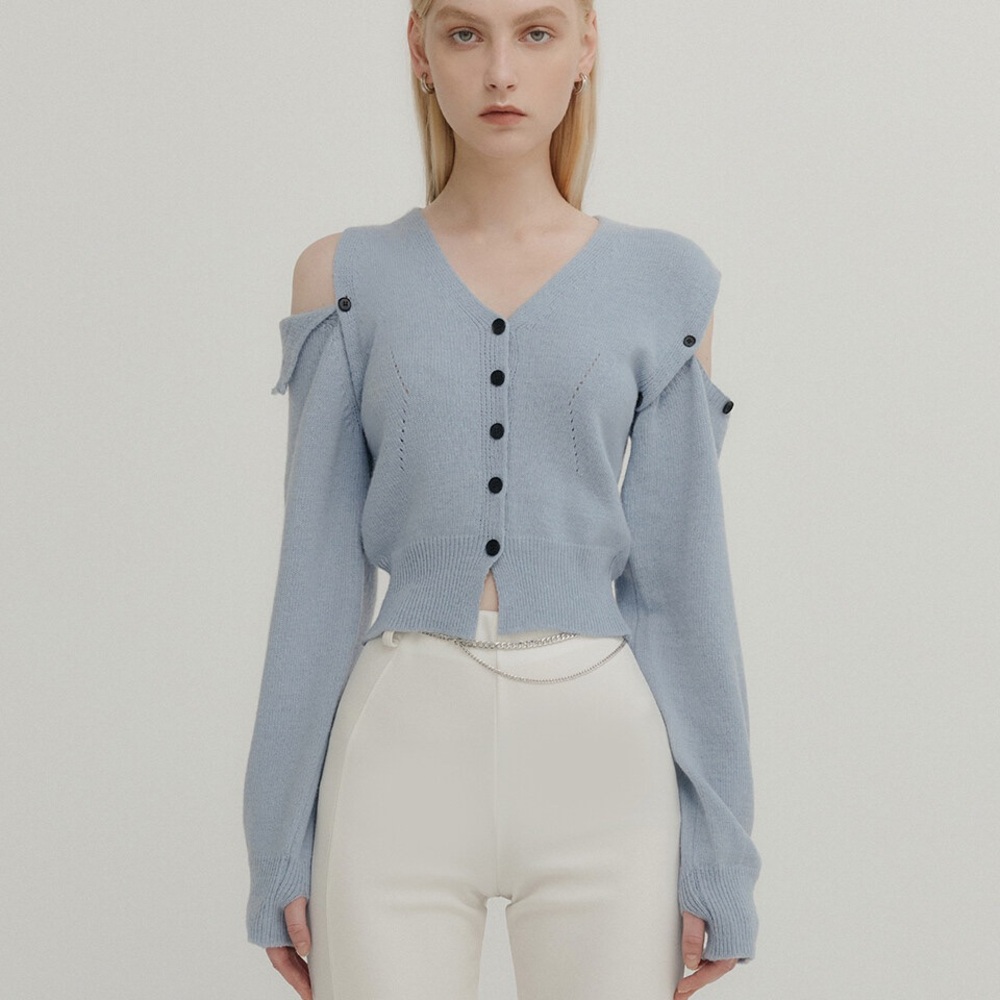 Unique cutout cardigan